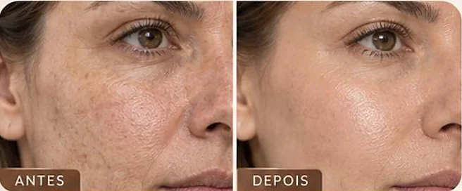 Antes e depois ilustrativo, Hollywood Peel